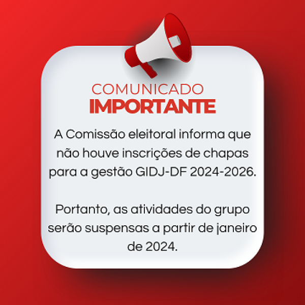 Aus&ecirc;ncia de inscri&ccedil;&atilde;o de chapas